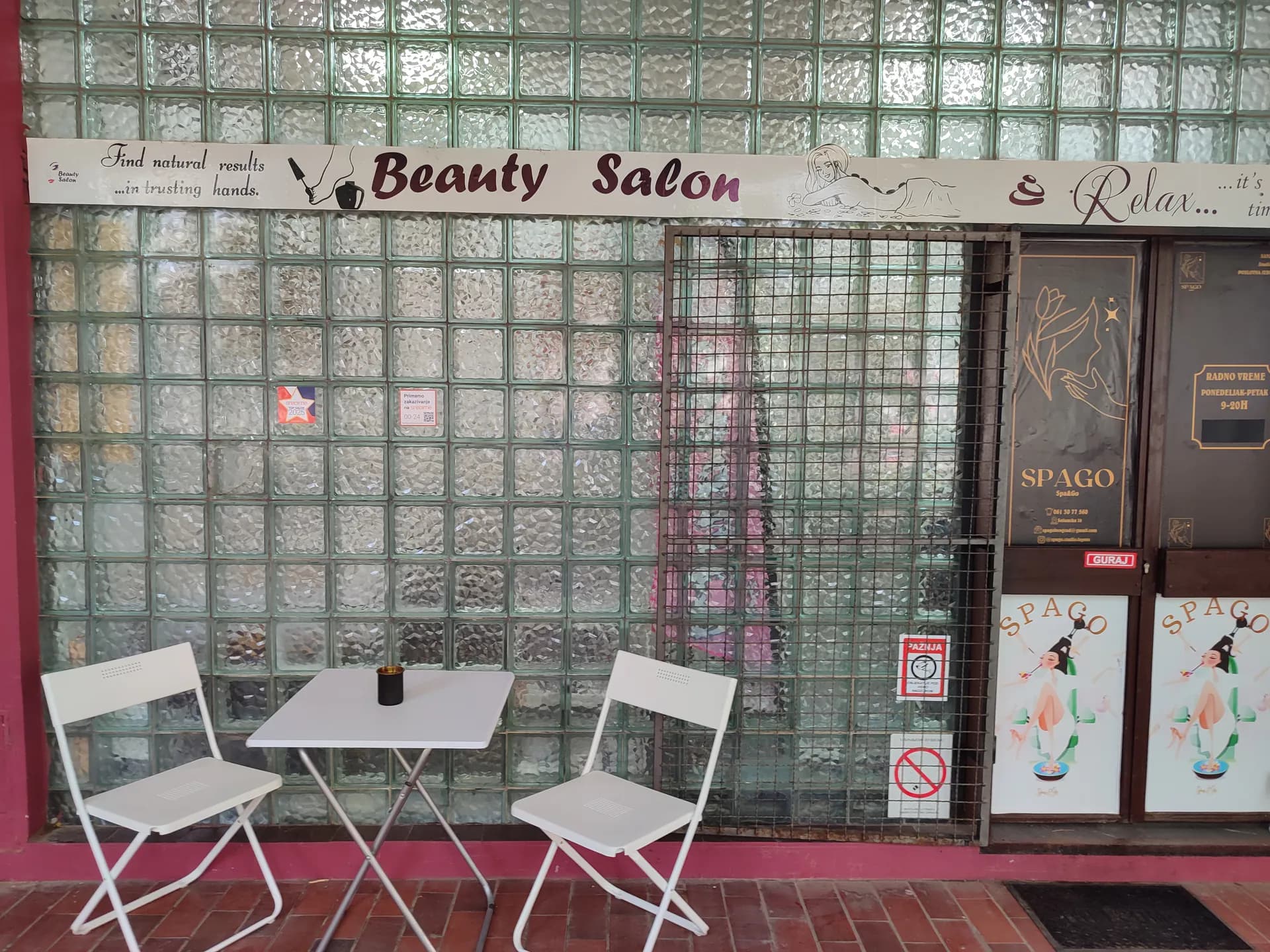 Ulaz u SpaGo salon