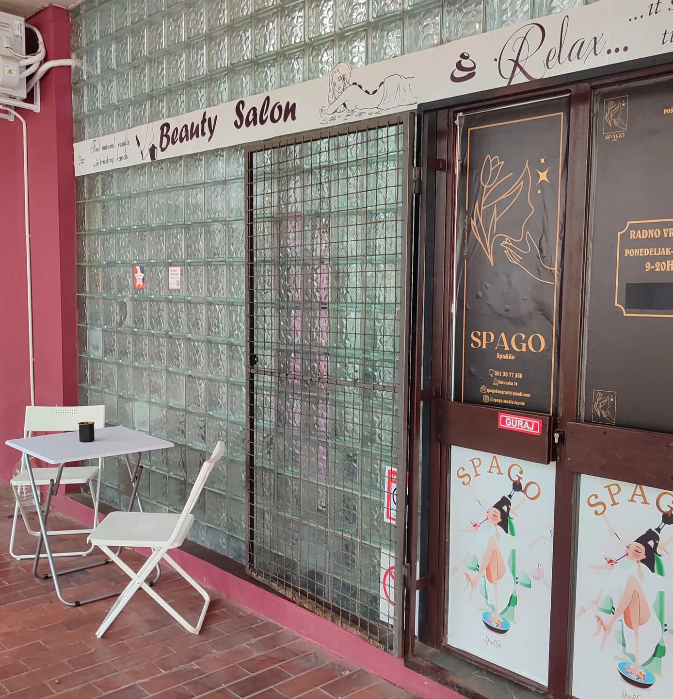 Ulaz u SpaGo salon