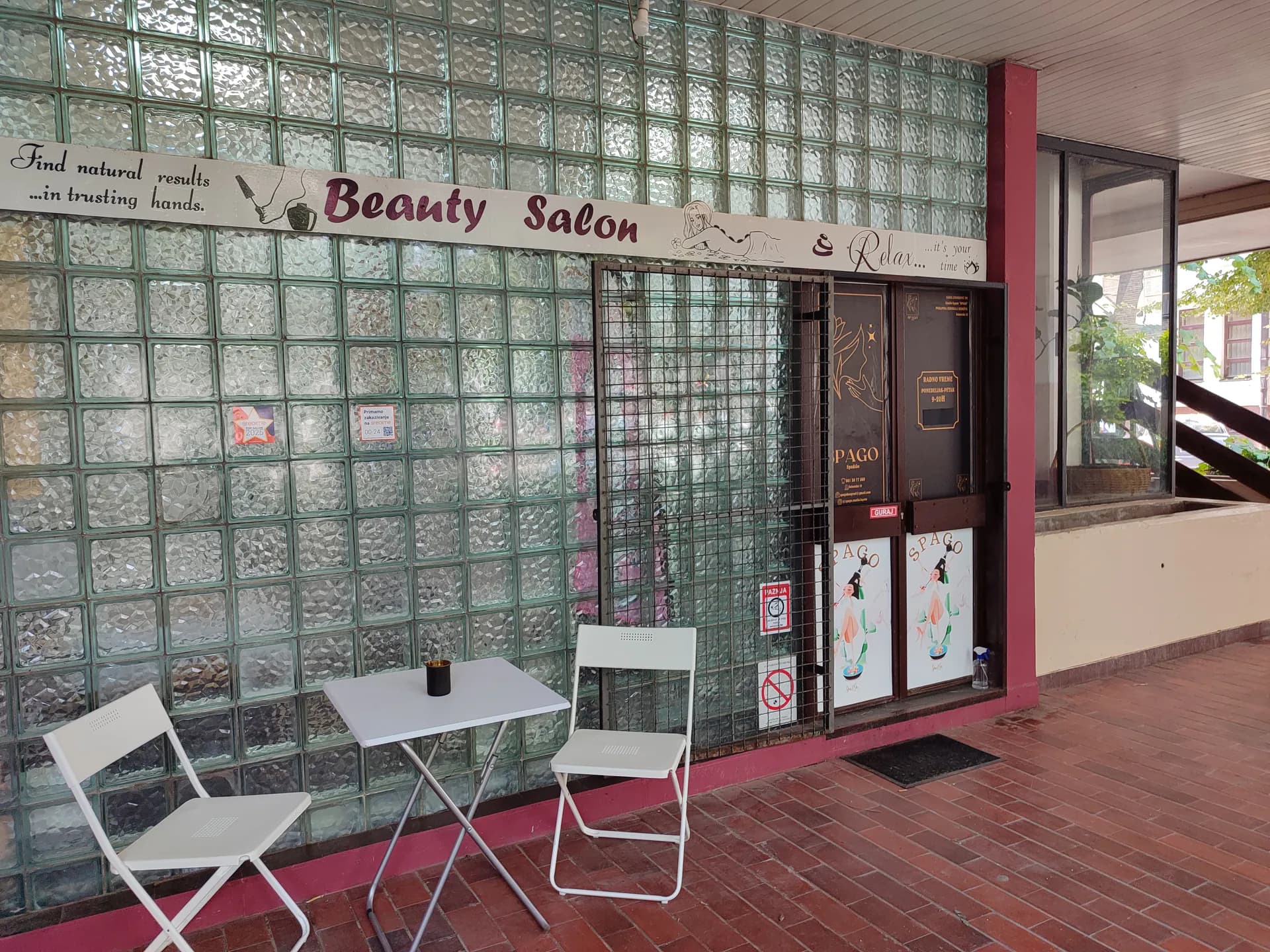 Ulaz u SpaGo salon